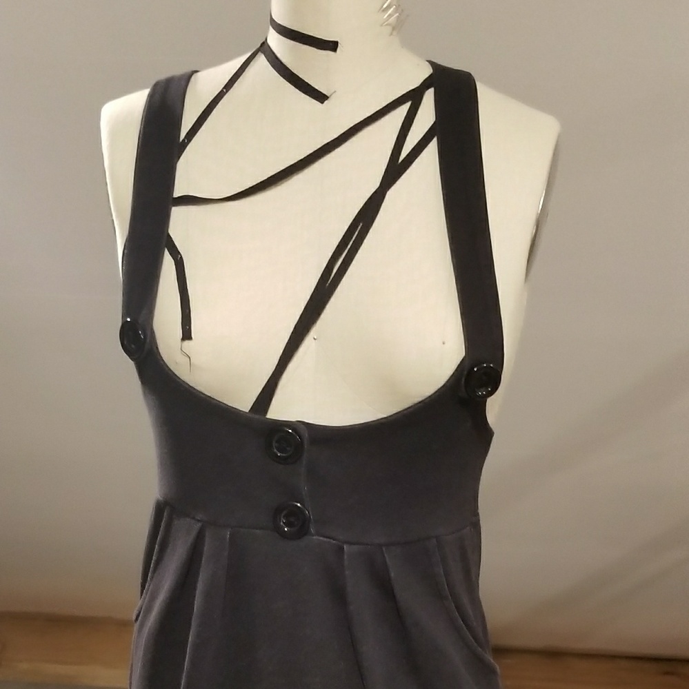 Black jumper dress